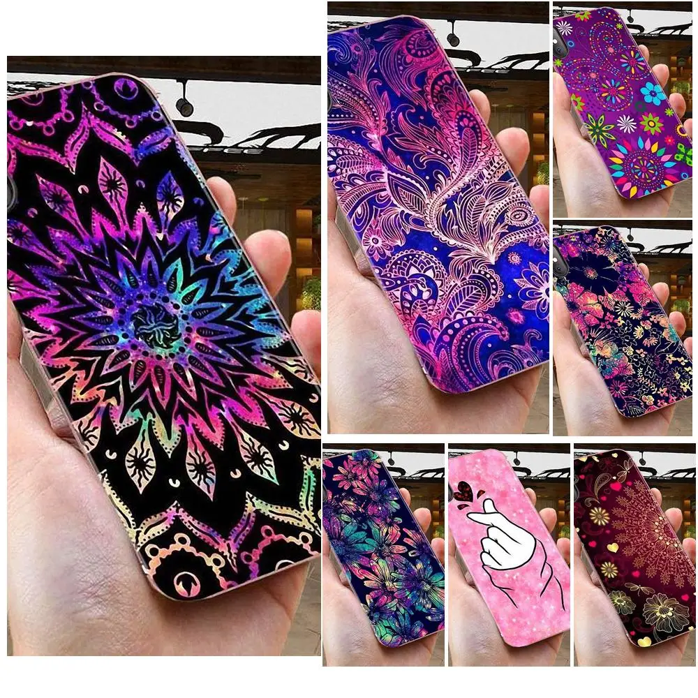 Милые аксессуары для телефона чехол Huawei Mate 9 10 20 P P8 P9 P10 P20 P30 P40 Lite Pro Smart 2017 Мандала