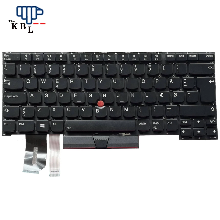 Новинка для Lenovo Thinkpad E480 E490 R480 R490 L490 DK язык (без рамки) (черная левая и правая
