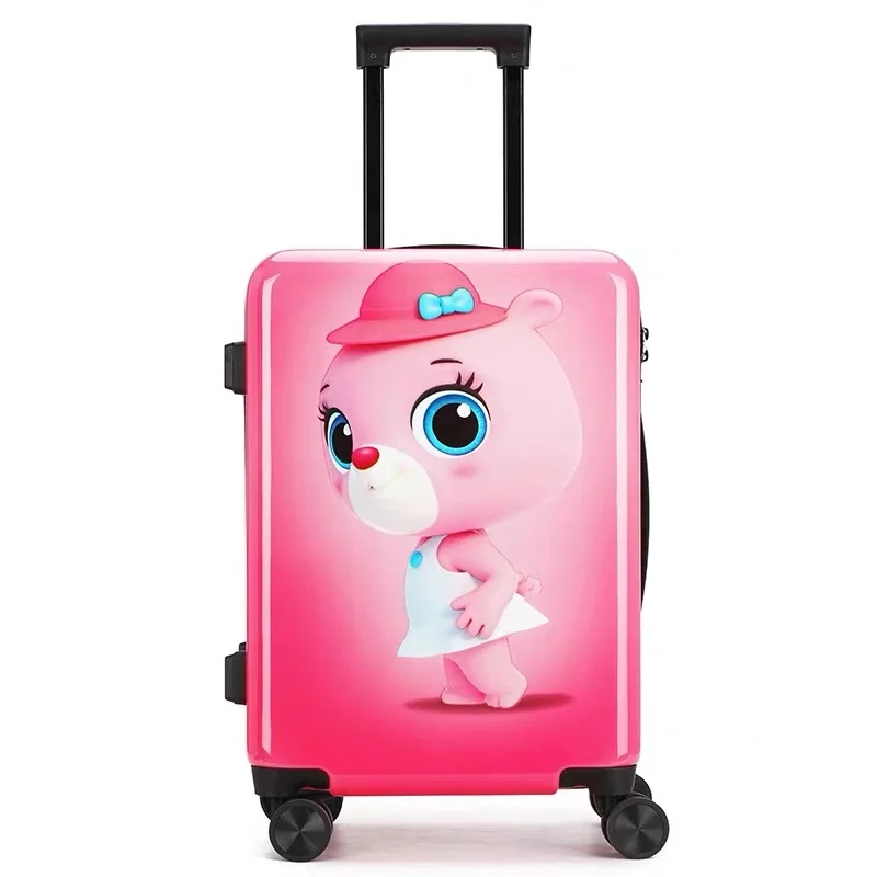 Детский чемодан 17''carry on trolley сумка для багажа путешествий с колесами Детская