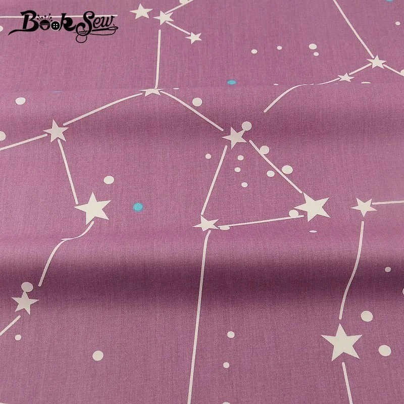 Booksew 100% хлопчатобумажная ткань для кукол саржевое шитье цветочное аниме