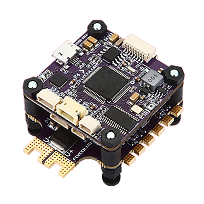 

FFYY-Flycolor Raptor S-Tower 40A 4-In-1 ESC 2-4S EFM8BB21F16G MCU BLHeli-S for RC Racing Toy Airplanes