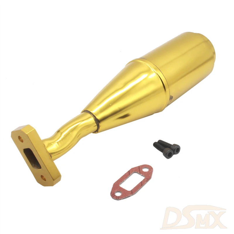 Tube De Joint D'échappement Pour HPI 5B / Rovan Baja 5B Buggy - Alliage Aluminium - Longueur 306 Mm - Neuf