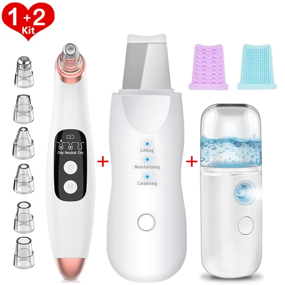 Cleaner Face Skin-Scrubber Blackhead-Remover Facial-Sprayer Reduce-Wrinkles Nano Vacuum Pore