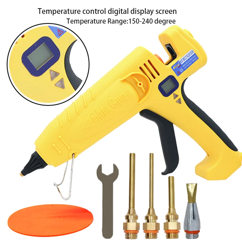 Высокотемпературный клеевой пистолет 500 Вт с регулируемой температурой для клеевых карандашей 11 мм