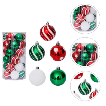 

Durable Reusable Colorful Beautiful Christmas Ball Christmas Tree Pendant Plastic Christmas Decoration