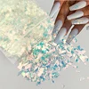 10g Holographic AB Nail Glitter Flakes Shell Sparkly Sequins Irregular Paillette DIY Gel Polish Manicure Nail Art Decorations ► Photo 1/6