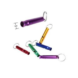 Металлический Свисток-подвеска брелок для ключей для кемпинга свистки для выживания ING-SHIPPING