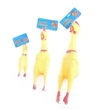 

Scream Chicken Monster Scream Chicken Vent Chicken Kids Trick Sound Toy Enamel Chicken Pet Toy Horror Adult Toys