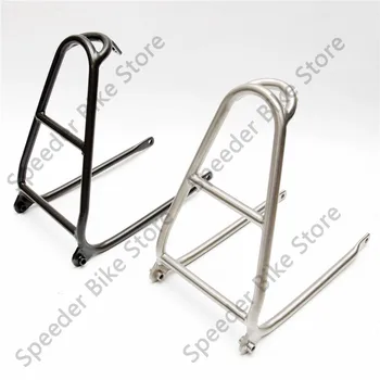 

Aceoffix Brompton Bike Rack Q Rear Shelf titanium 170g Ultralight Frame