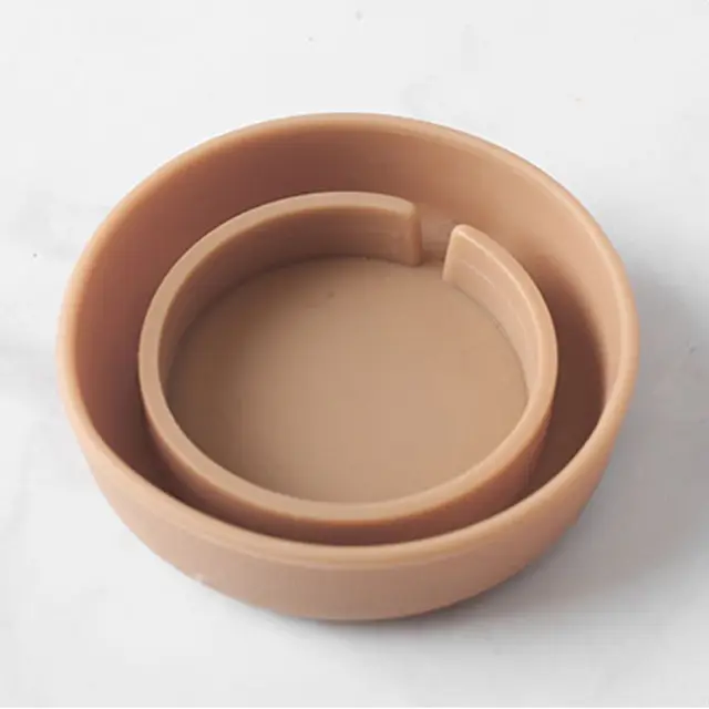 Automatikus Vízelnyelésű Növénypot Ön Öntözés Lusta Virágpot Kerek Dupla Rétegű Zamatos Növény Kis Zöld Növényi Virágcserép - Image 3