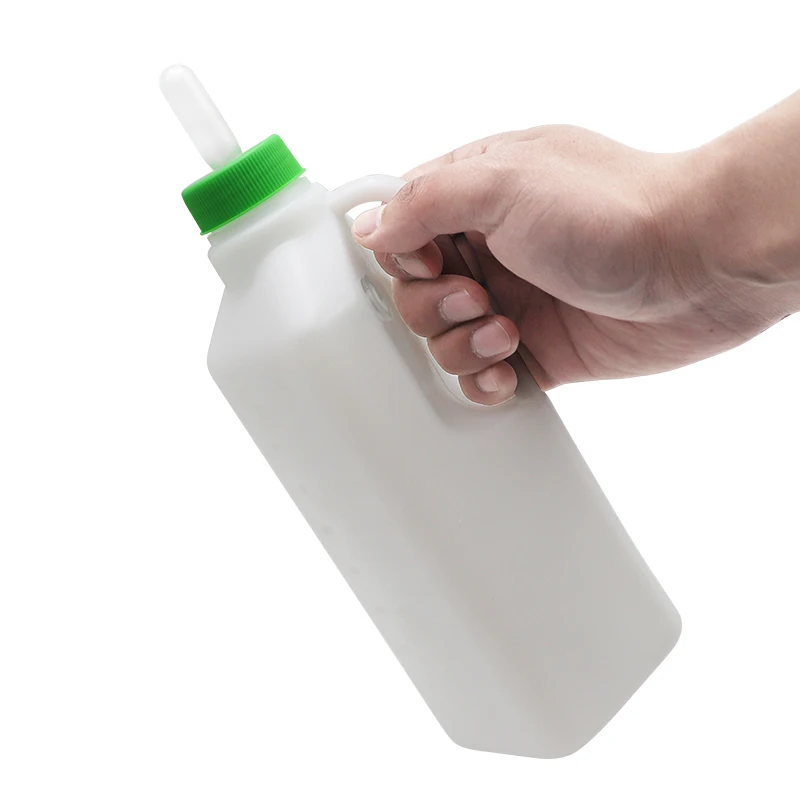 2Pcs Lamb Milk Bottle Plastic 850ml Goat Jug Nipple Drinker Sheep Feeding Tools Livestock Supplies | Дом и сад