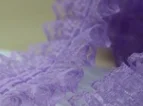 purple 30 ярдов 4,5 см шифоновая плиссированная отделка с оборками Свадебная лента для свадебного платья желтые белые аксессуары из тканей - Цвет: purple