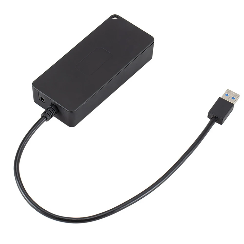 7/4 портов USB 3,0 концентратор Высокоскоростной разветвитель вкл/выкл переключатель Зарядное устройство Док-станция