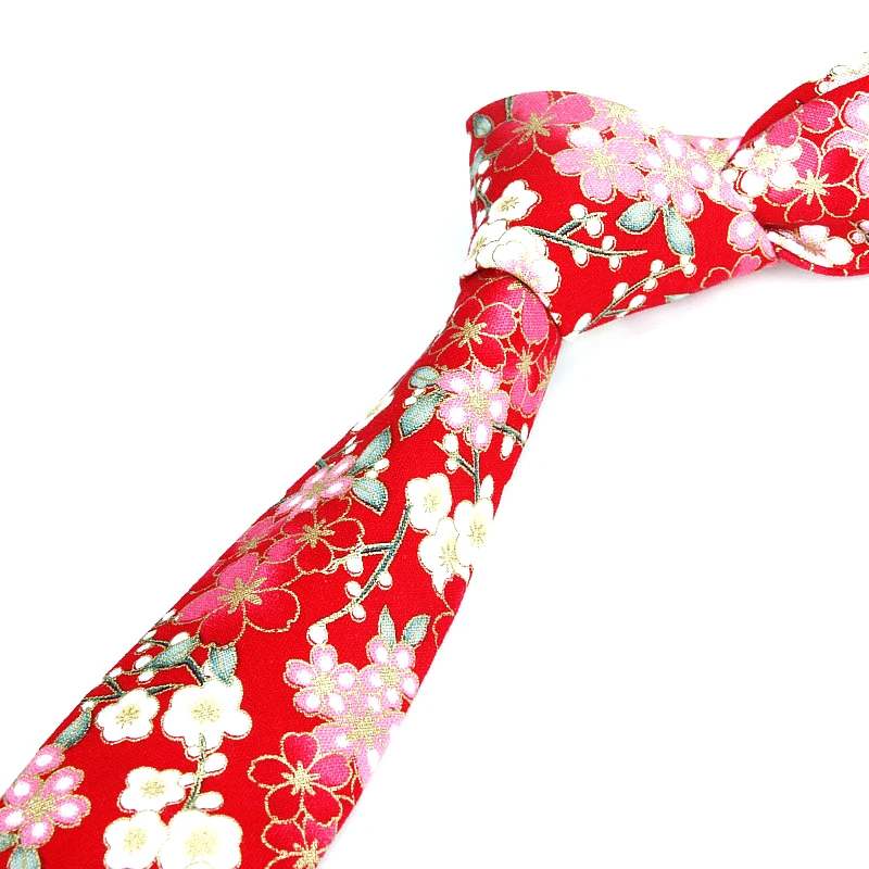 Цветочные Галстуки бренд для мужчин повседневный костюм хлопок галстук 6 см ширина Gravata Модные мужские галстуки с принтом и галстуком-бабочкой свадебные галстуки