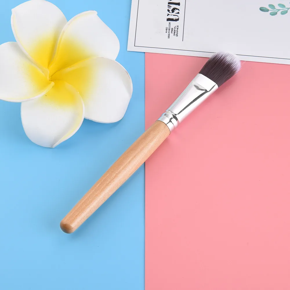 Makeup Brush Bottom Powder Blush Cosmetic j730 | Красота и здоровье