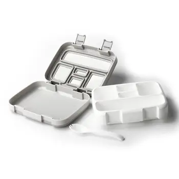 

Microwave Lunch Box Container Portable 5-grid Leakproof School Company Food Case