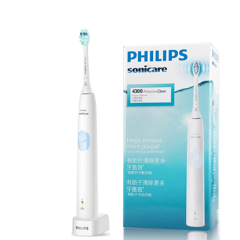 Качественная электрическая зубная щетка Philips HX6809 с умным датчиком и технологией