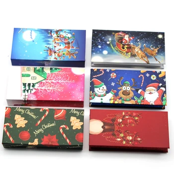 

10/20/30 Pcs Creative Glitter Lashes Box Packaging Mink Eyelash Package Boxes False Eyelashes Packaging Empty Eyelash Box Case