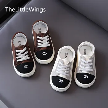 

Children's canvas shoes autumn 2020 new Korean version boys soft sole girls casual shoes 1-7 years old