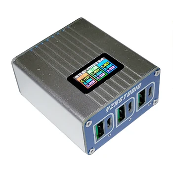 

6-Port Portable Multi-USB Port Desktop Fast Charger Ultra-Small Multi-Protocol Smart Phone Car Charger Full Protocol Qc4 + PD3.0