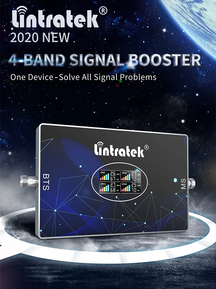 Lintratek Russia Repeater 800 Band 20 900 2100