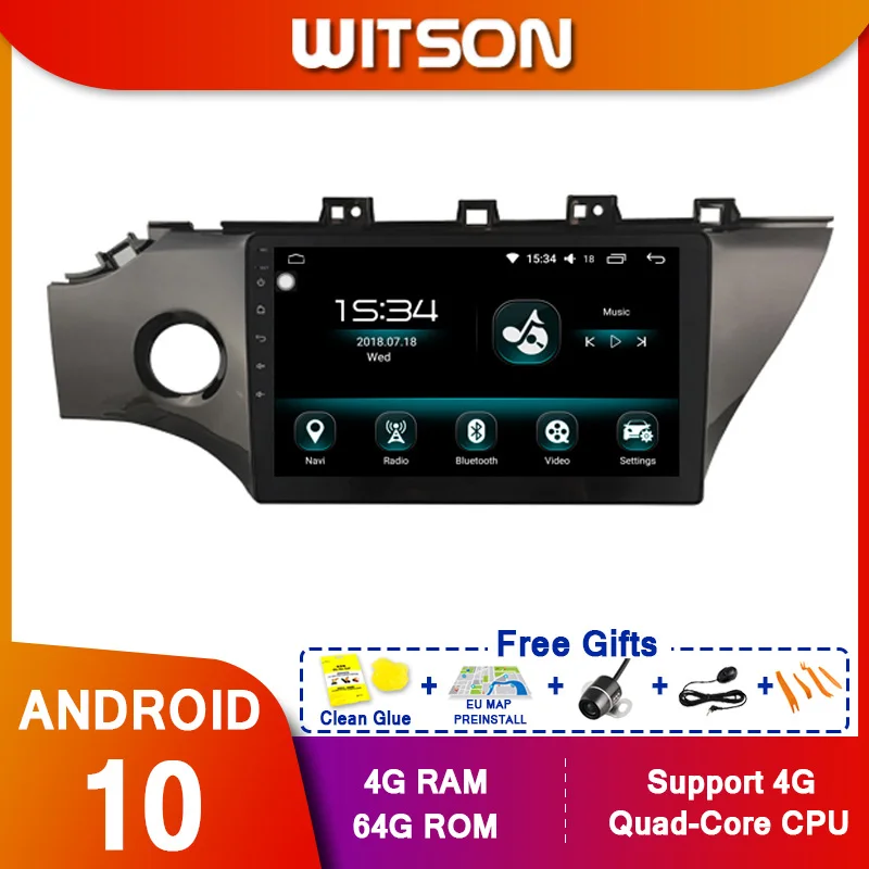 WITSON 9 &quotFULL HD сенсорный экран Android 10 0 Восьмиядерный Автомобильный GPS