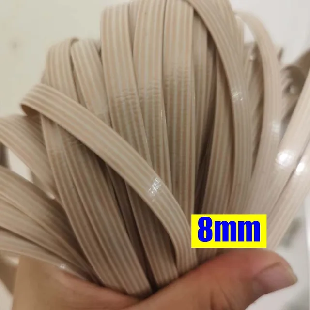 82 Types 10 Meters PE Flat Round Synthetic Rattan Material DIY Weaving Rope Knit Repair Furniture Bed Sofa Chair Table Basket 7