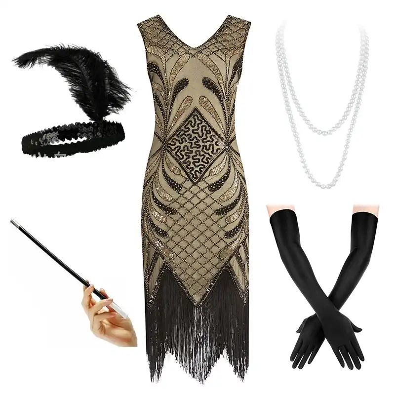 gatsby inspired dresses plus size