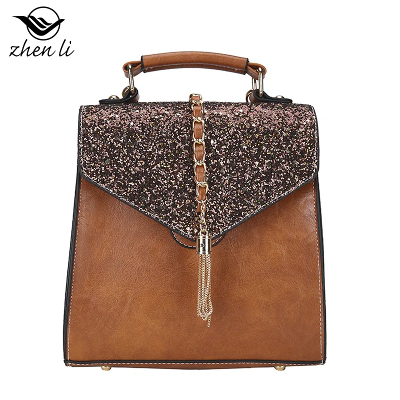 Zhenli женская сумка рюкзак в студенческом стиле Pu женский рюкзак сумки поставка товаров женский рюкзак