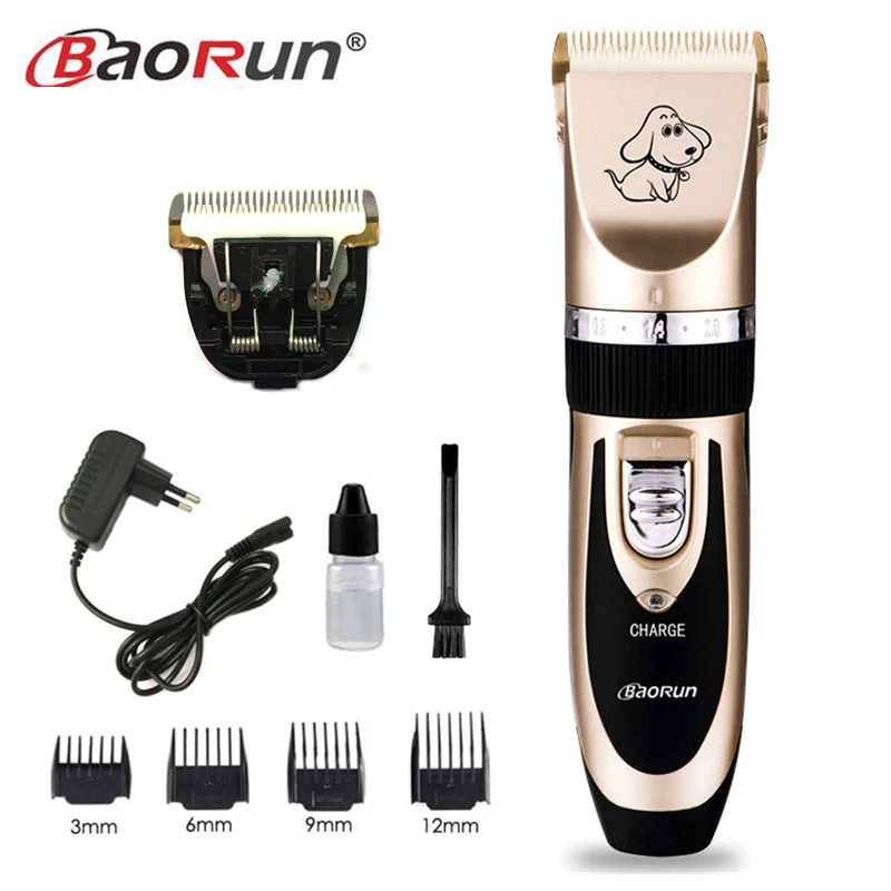 add 1pc blade P2 профессиональный набор для ухода перезаряжаемый триммер для волос для домашних животных, кошек, собак высокое качество электрическая машинка для стрижки волос бритва набор машинка для стрижки - Цвет: add 1pc blade