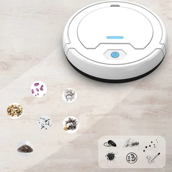

Auto Smart Sweeping Robot Automatic Cleaner For HomeVacuum Cleaning FloorDirt Dust Hair Electric Rechargeable Cleaners mop PTCS