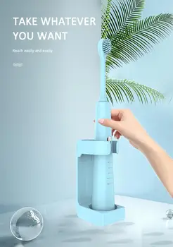 

1PC Electric Toothbrush Rack Rack Toothbrush Base Simple Toothbrush Bracket Storage Rack Daily Necessities Toothbrush Shelf