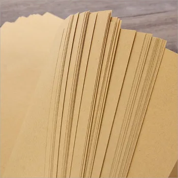 

250gsm A4/A3 50pcs Thick Brown Kraft Paper DIY Handmade Card Making Craft Paper High Quality Thick Paperboard Cardboard
