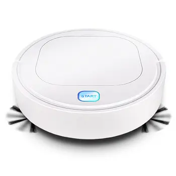

Intellegent USB Charge Vacuum Cleaner Automatic Powerful Sweeping Robot Smart ABS Wet and Dry Cleaner