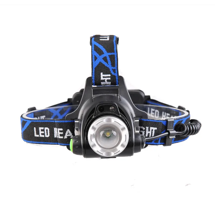 

Super Brightness LED Headlamp USB Rechargeable Headlight Zoomable Light 18650 Battery Waterproof 3 Lights Modes Camping Hiking