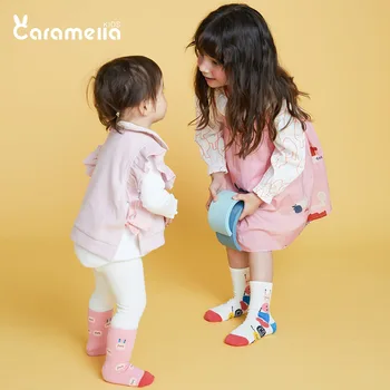 

2020 Autumn and Winter New Products Love Pink Cartoon Girls'socks Tube Socks Children Baby Socks