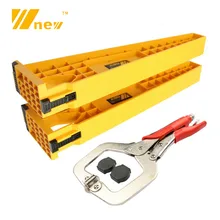 2pcs Drawer Track Installation Jig Auxiliary Positioning Holder Drawer Slide Jig Mounting Cabinet Hardware Woodworking Tools handle installation jig woodworking tools