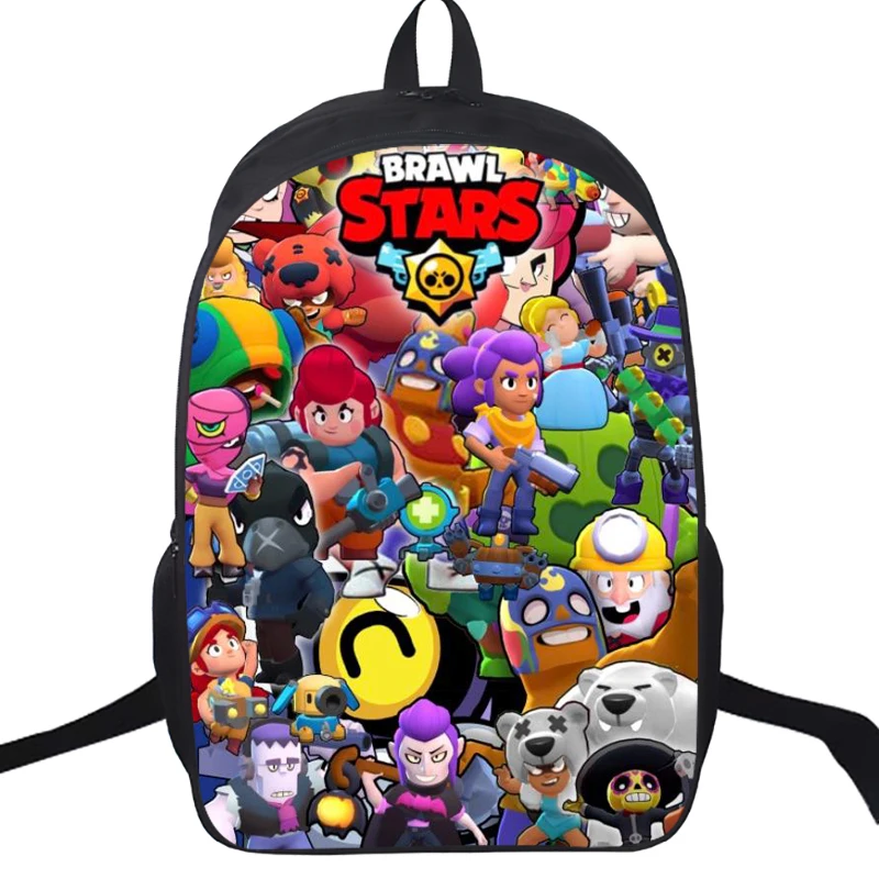2019 nuevo juego de alta calidad de Brawl estrellas mochila sorpresa regalo  mochila adolescentes niños niñas dibujos animados mochila escolar|Mochilas|  - AliExpress