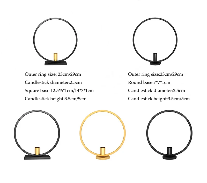 Круглый Подсвечник в скандинавском стиле, чайный светильник, подсвечник, Домашний Настольный свечной светильник вечерние, свадебные, обеденные украшения, железное, металлическое изделие