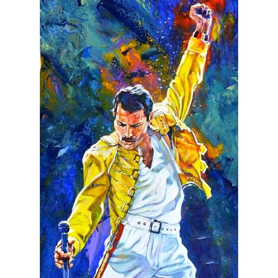 Full Square/Round drill diamond Painting 5D DIY embroidery Freddie Mercury Diamond mosaic Home Decor Gift | Дом и сад