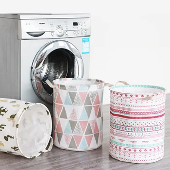 

Clothing Laundry Basket Bag Folding Laundry Basket Large Capacity Clothes Storage Bag Children Toy Storage Bucket Waterproof