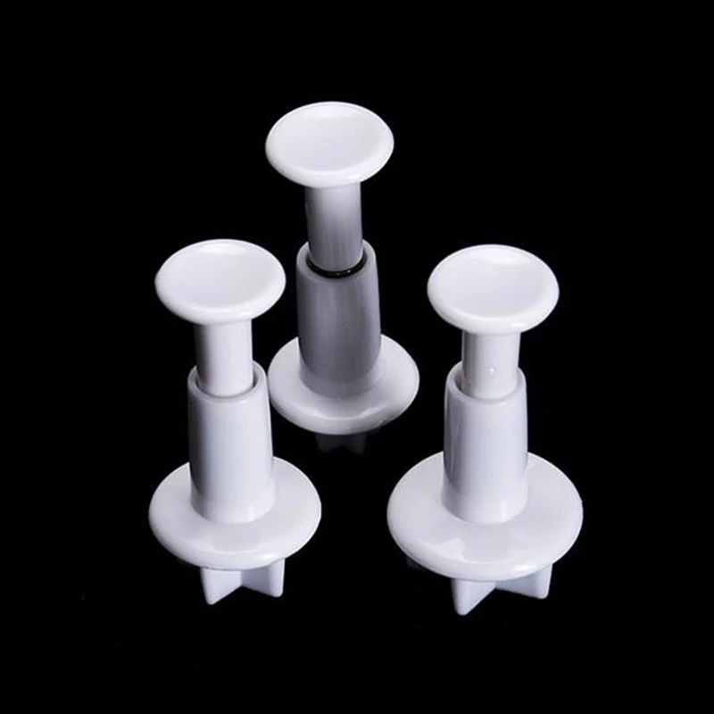 3 шт./компл. резак для торта в форме звезды Плунжер печенья Сахарная паста SugarcraftDIY