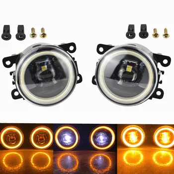 

2pcs/pair (Left+Right) Angel Eye car-styling Fog Lamps LED Lights For Nissan Navara Note Pathfinder Pixo Armada Interstar 2002