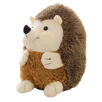 

OCDAY Cute Lovely Soft Hedgehog Animal Doll Stuffed Plush Toy Child Kids Home Wedding Party Toys Appease Doll 15CM New Hot