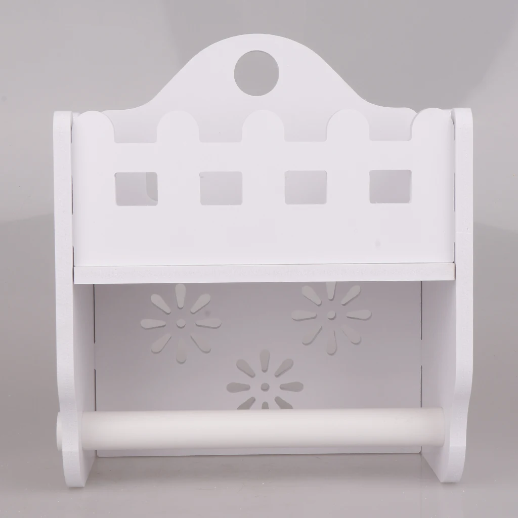 WALL MOUNTED KITCHEN PAPER TOWEL ROLL RACK HOLDER DISPENSER DOOR SHELF RACK PAPER STORAGE HOLDER TOWEL HOLDER STAND