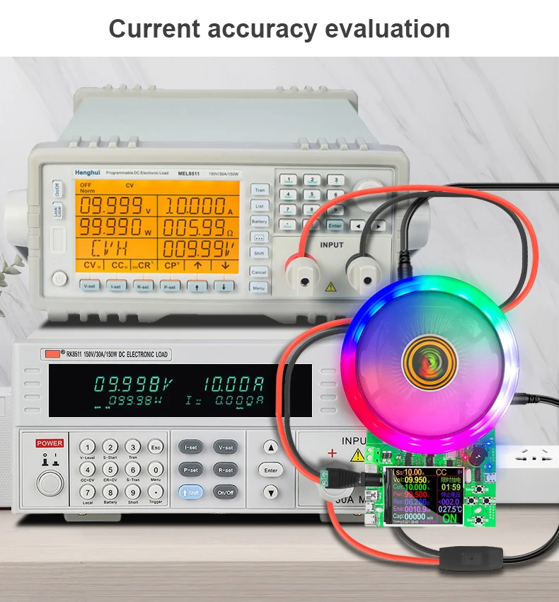 Dl24p cor 2.4 app dc usb tester