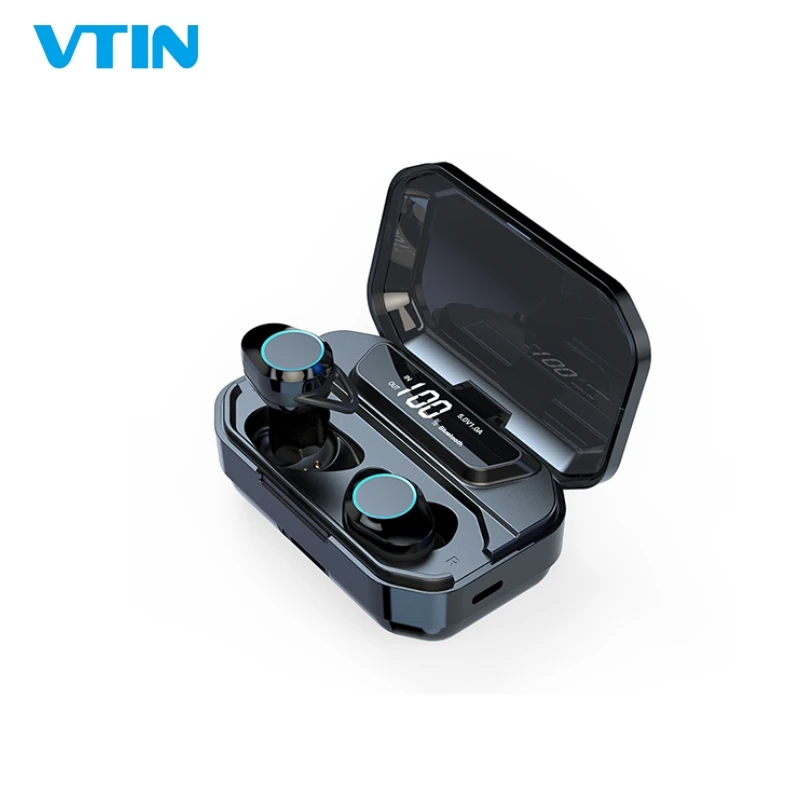 VTIN G02-TWS беспроводные наушники IPX6 водонепроницаемые 3D стерео наушники с сенсорным управлением с шумоподавлением Bluetooth 5,0 4H