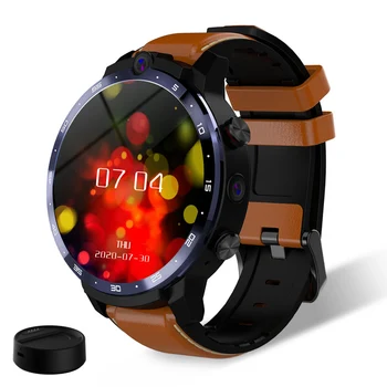 

LEMFO LEM12 PRO Smart Watch Android 10 4G 64GB LET 4G Wireless Projection 900mAh Power Bank Face ID Dual Cameras Men Smartwatch