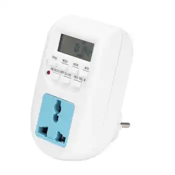 

EU Energy Saving Timer Programmable Wall Charger Electronic Timer Plug Socket Household