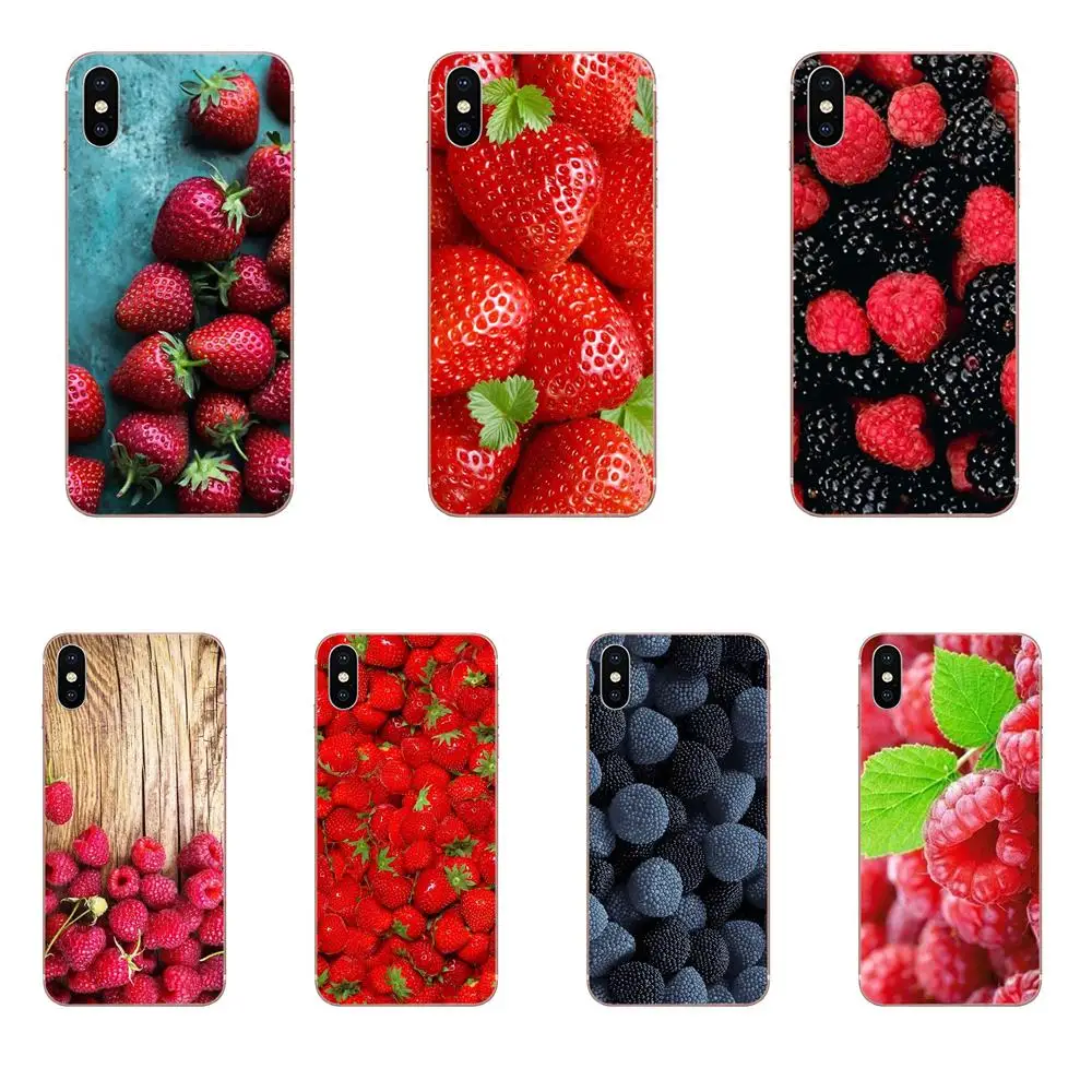 Задние противоударные Чехлы для Apple iPhone 11 Pro X XS Max XR 4 4S 5 5C 5S SE SE2 6 6S 7 8 Plus фрукты